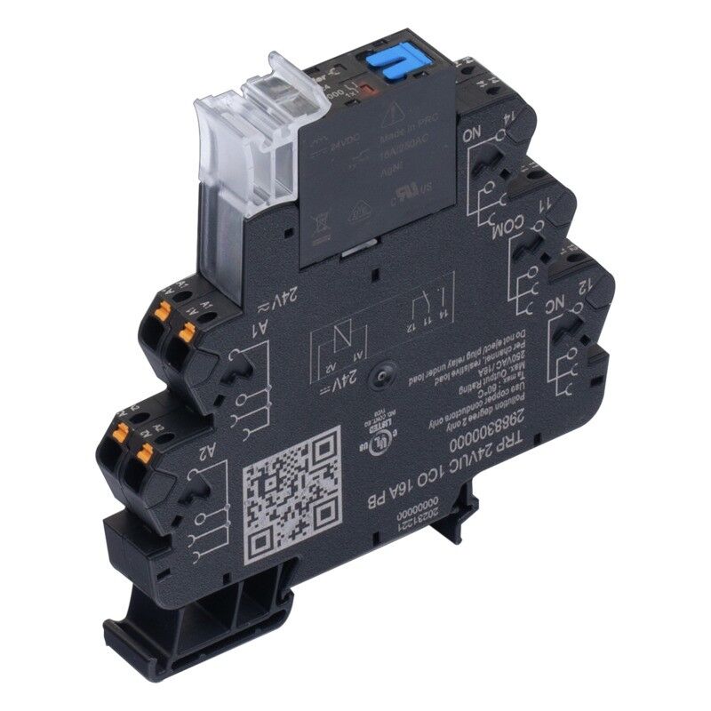 Koppelrelais TRP 24VUC 1CO 16A PB