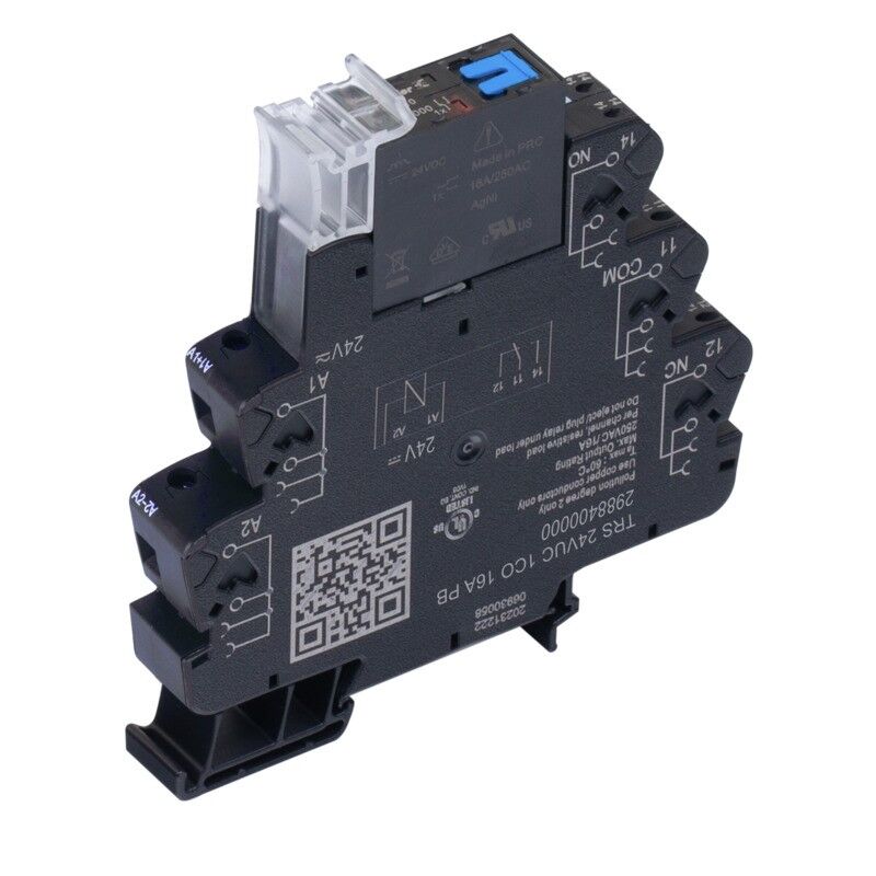 Koppelrelais TRS 24VUC 1CO 16A PB