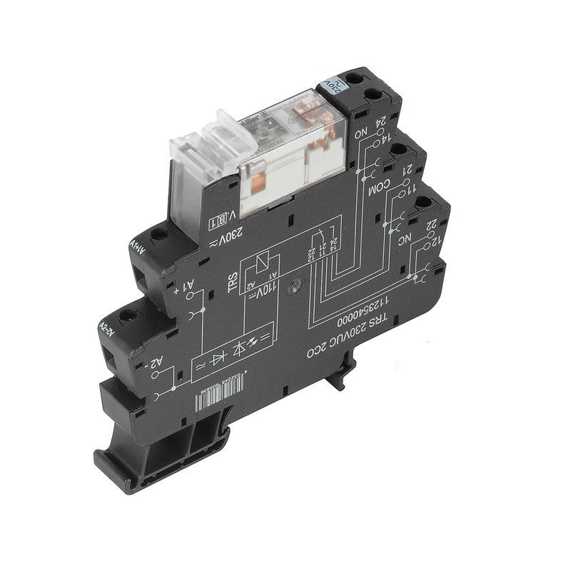 Koppelrelais TRS 24VUC 2CO AU