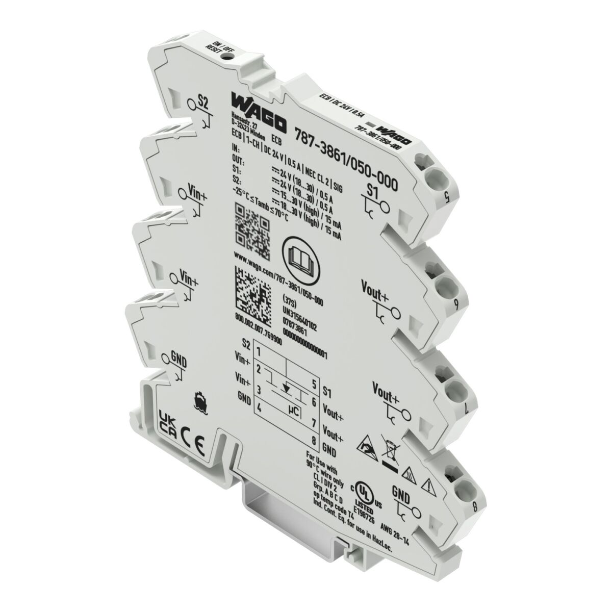 Schutzschalter elektroni. 787-3861/050-000