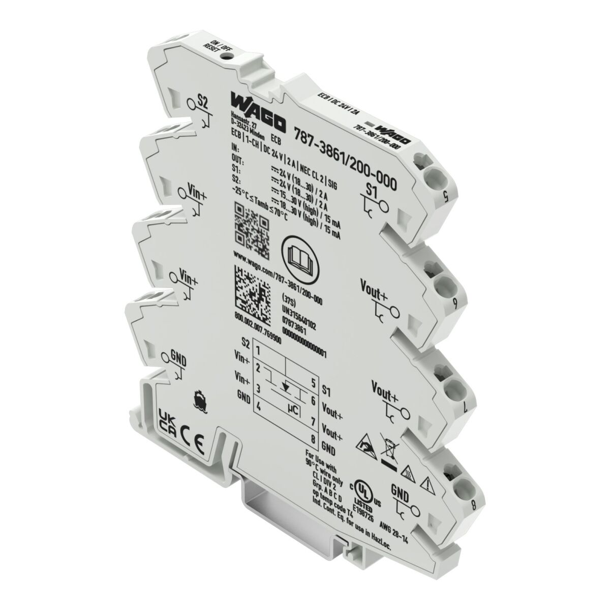 Schutzschalter elektroni. 787-3861/200-000