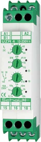 Multifunktions-Zeitrelais UZR 4 (12-230V UC)