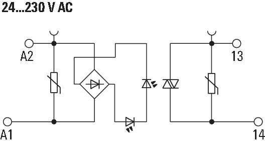Solid-State-Relais TOS120VAC/230VAC0,1A