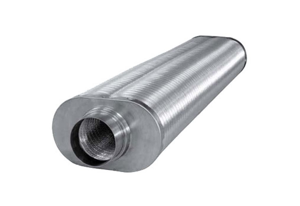 Flacher Ovalschalldämpfer RSOF 10/100
