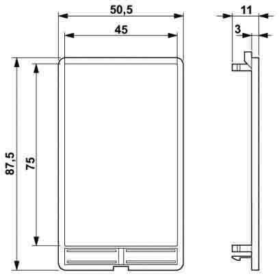 Blindplatte VS-SI-FP-BP