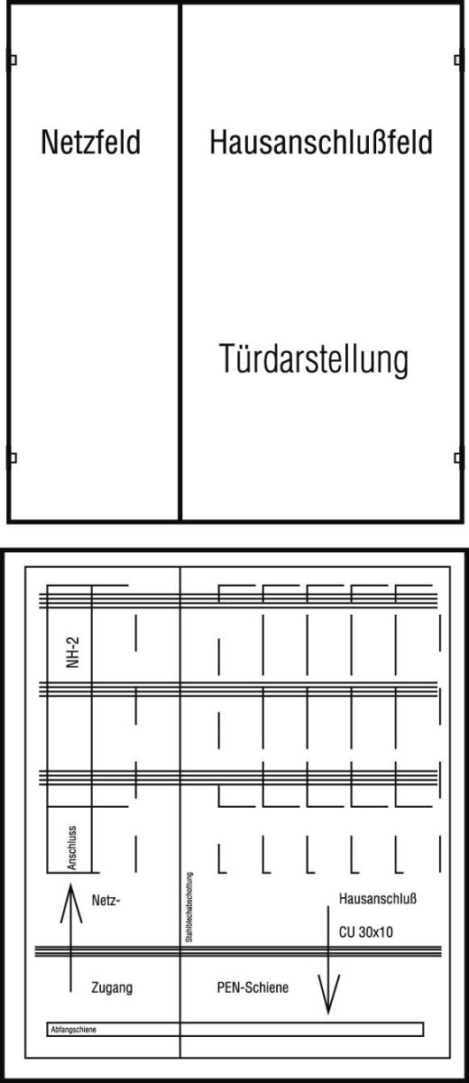 Mehrfach-Netzanschluß NETL48-02