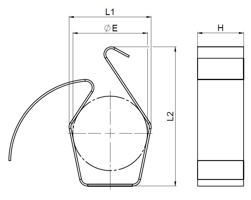 Kontaktfeder M16 B201-1016-01