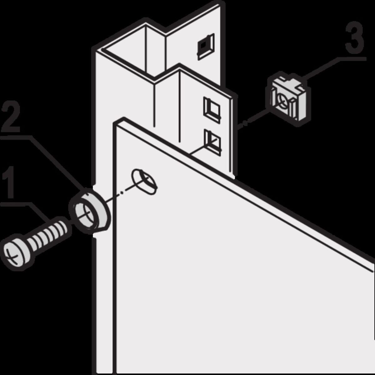 Montagematerial-Set 21101810 (VE100)