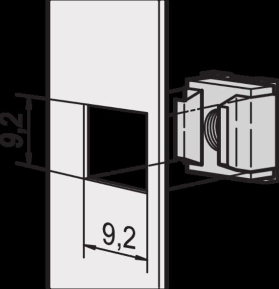 Käfigmutter 21100215 (VE50)