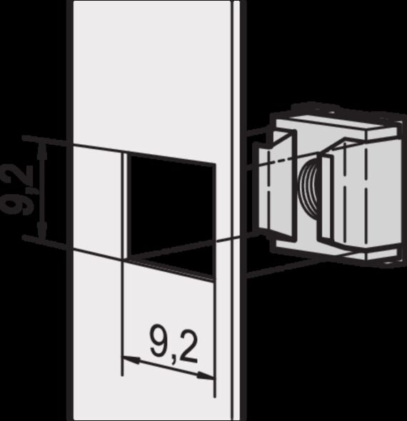 Käfigmutter 21100216 (VE100)