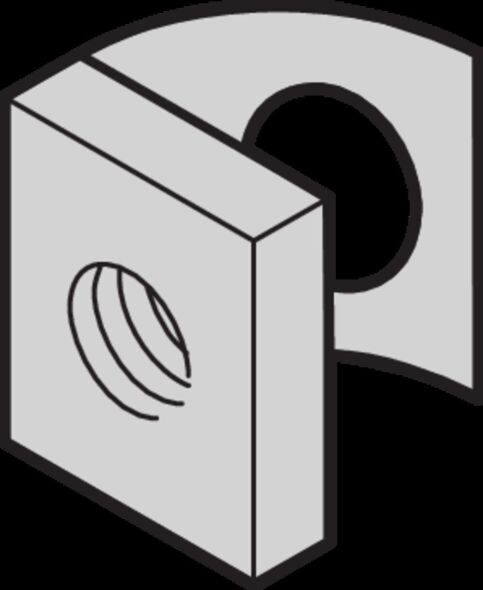 Schiebemutter 21101250 (VE100)