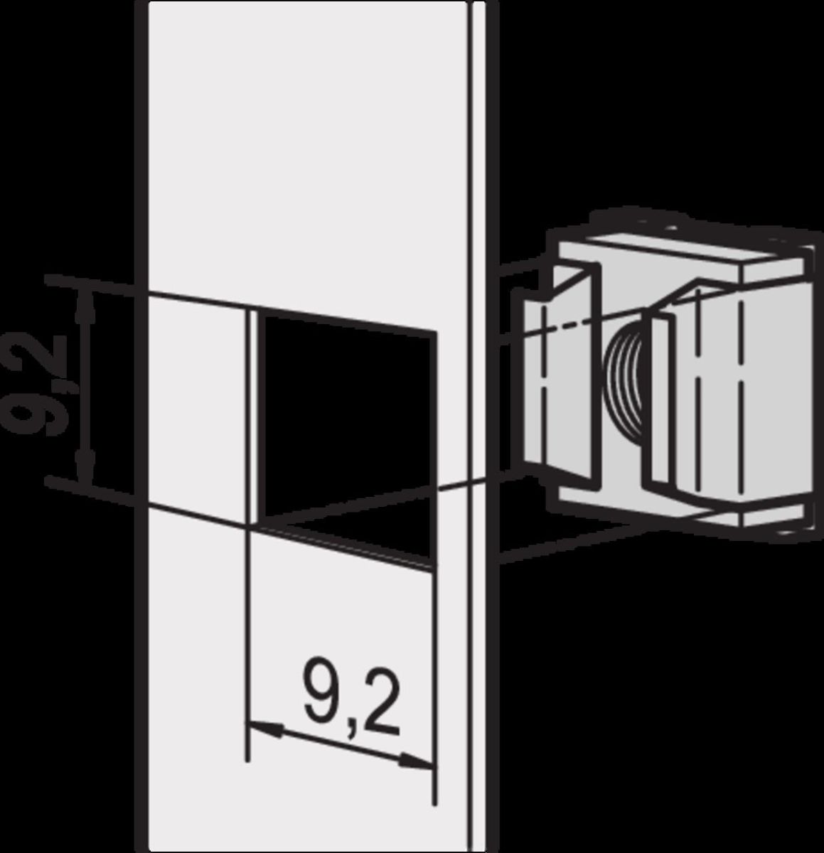 Käfigmutter 21100215 (VE50)