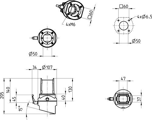 Neigungskupplung 1015300180
