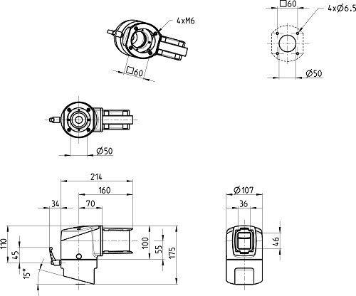 Neigungswinkelkupplung 1015300181