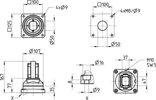 Standfuß 1015300205