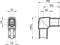 Winkel WINKEL RAL9006