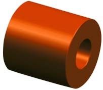 Cu-Distanzrolle ZX652P10(VE10)