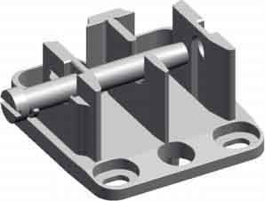 WR-Rahmenhalter RZ1P4 (VE4)
