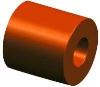 Cu-Distanzrolle ZX652P10(VE10)