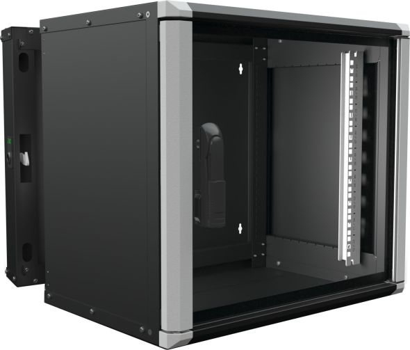 Wandschrank 9HE 3tlg. sw Wr2 9-65-S