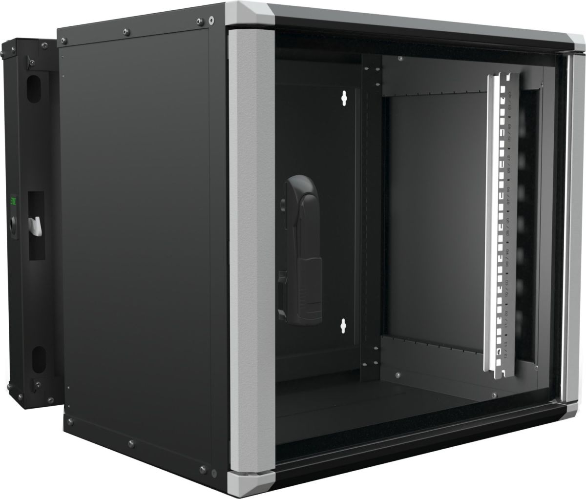 Wandschrank 9HE 3tlg. sw Wr2 9-65-S