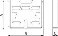 Plantasche Plastik A4 NSYDPA4