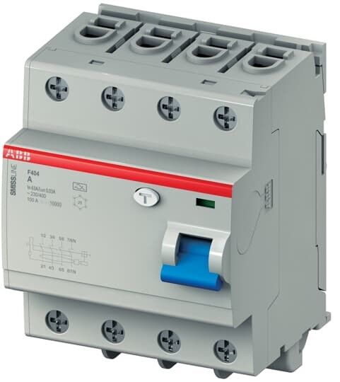 Fehlerstromschutzschalter F404A-S63/0.1