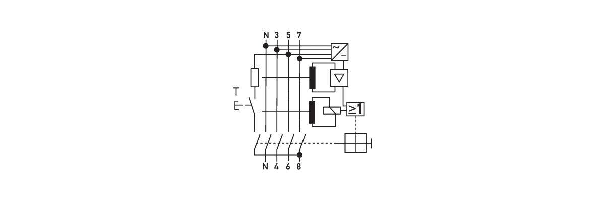 Fehlerstromschutzschalter DFS 4063-4/0,03-EVHD