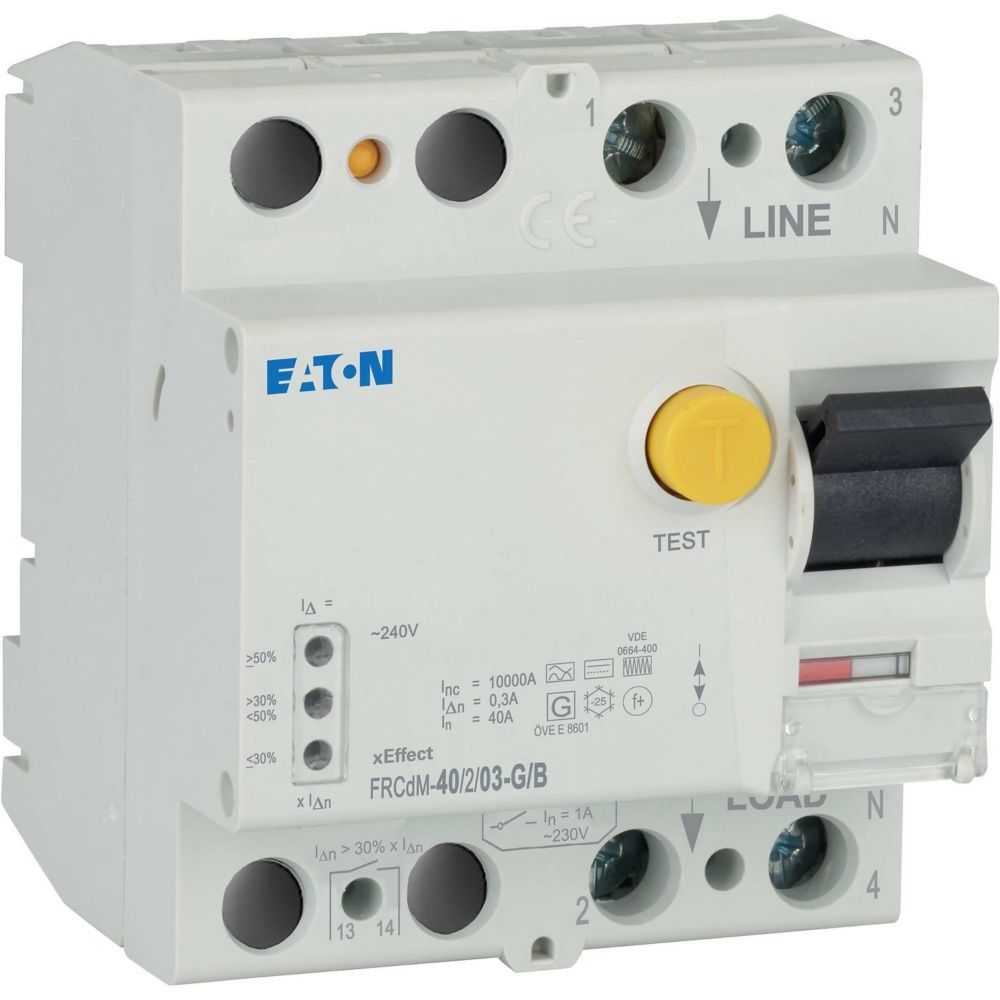 Digitaler FI-Schalter FRCdM-40/2/03-G/B