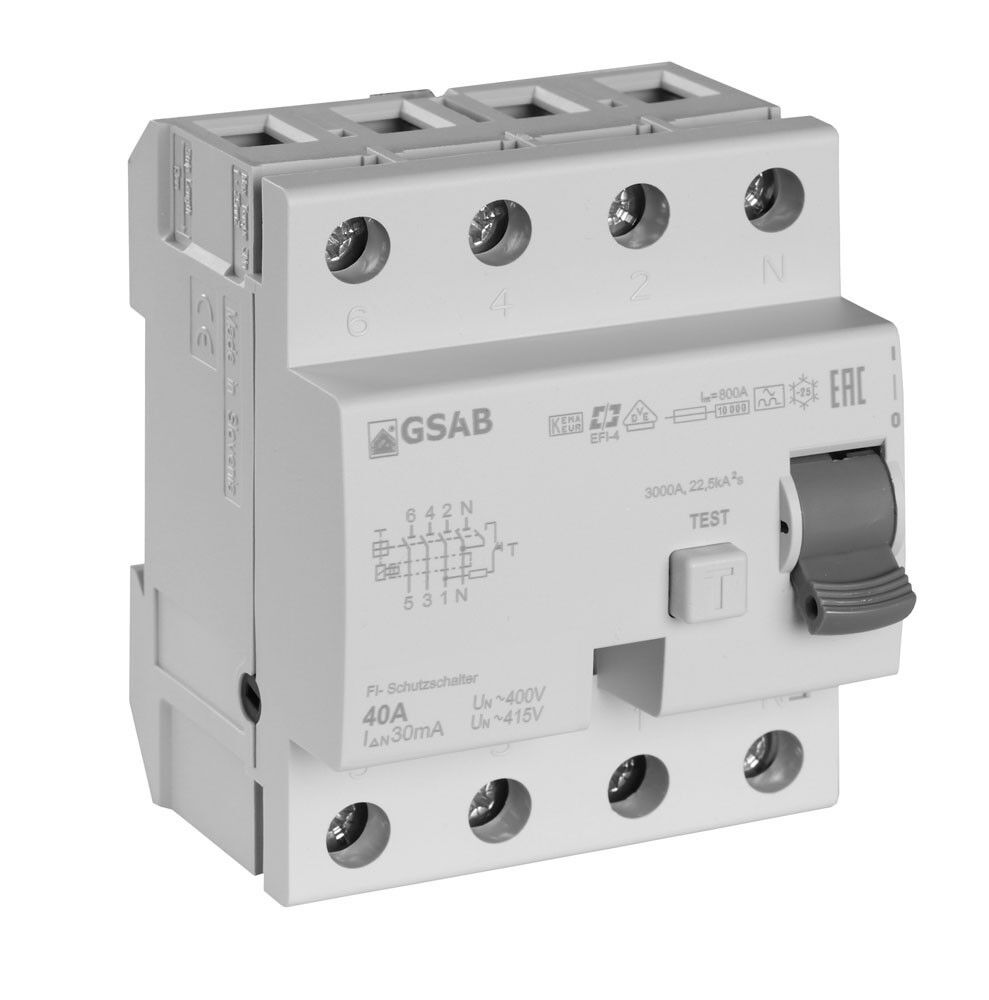 FI-Schutzschalter FI4-40-30