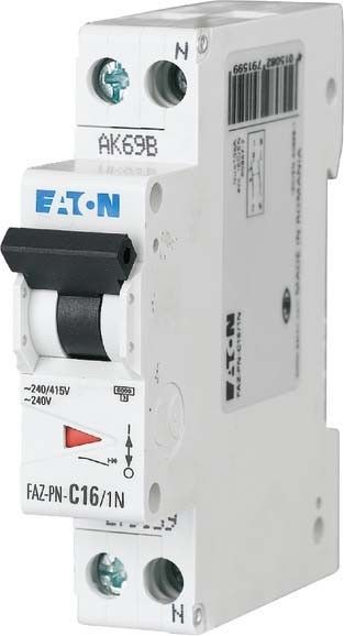 Leitungsschutzschalter 1p. FAZ-PN-C6/1N