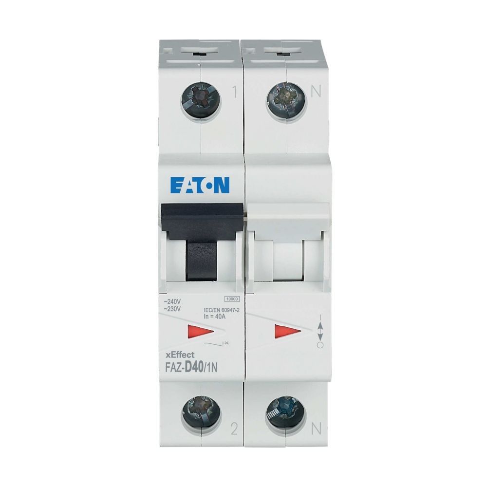 Leitungsschutzschalter 1p. FAZ-D40/1N