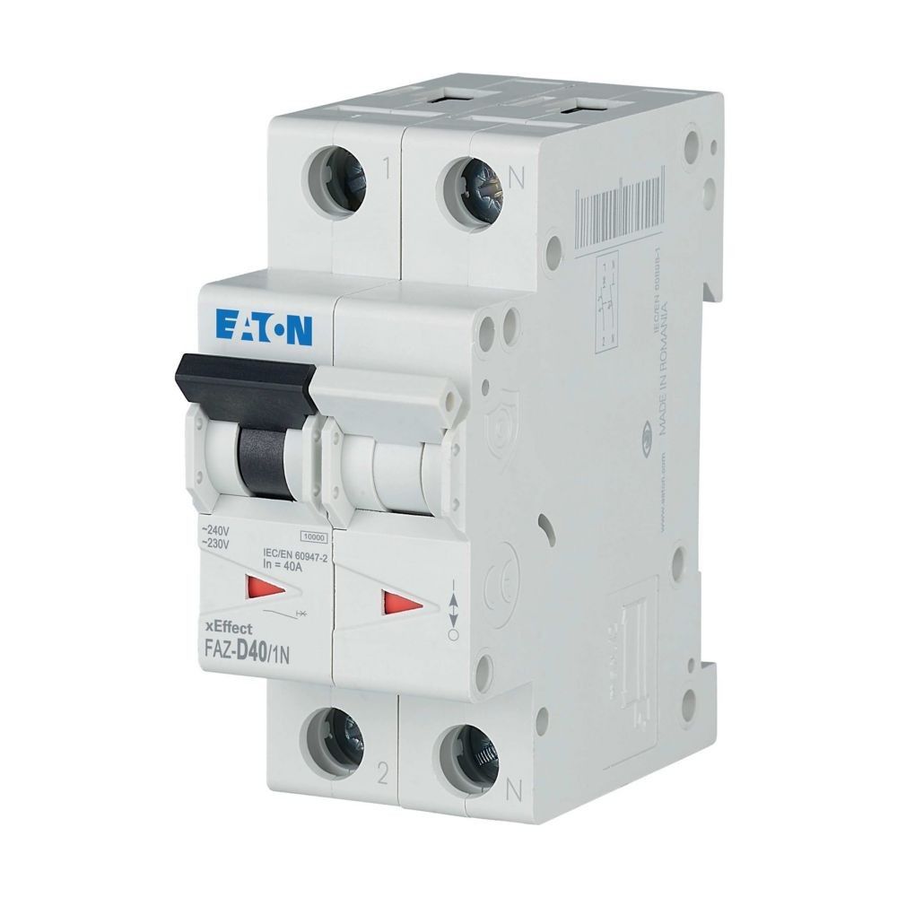 Leitungsschutzschalter 1p. FAZ-D40/1N