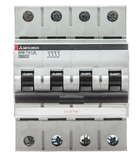 Sicherungsautomat BHW-T10 4P Type C 1A