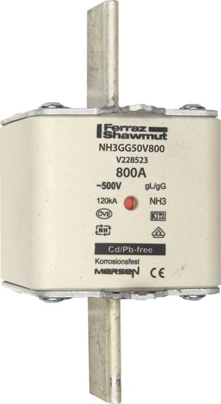 NH-Sicherungseinsatz SF NH3GG50V800