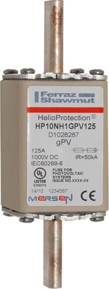 Sicherungseinsatz NH gPV HP10NH1GPV125