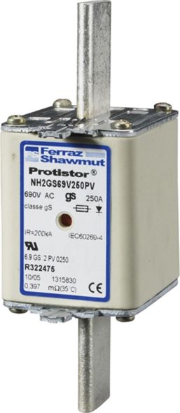 Sicherungseinsatz NH gS NH2GS69V250PV