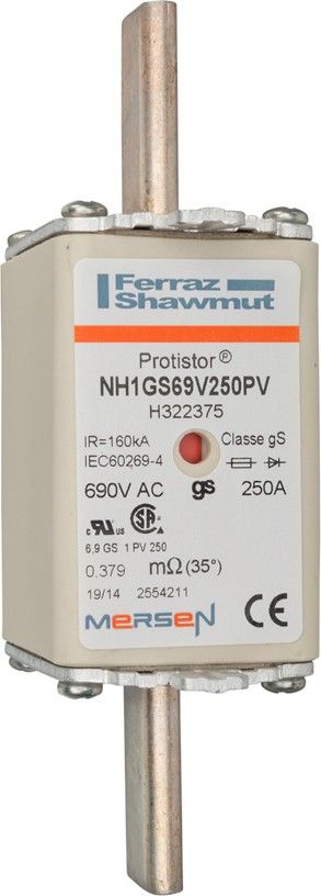 Sicherungseinsatz NH gS NH1GS69V250PV