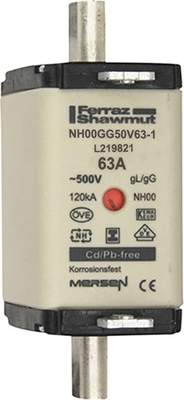 Sicherungseinsatz NH Sond. NH00GG50V63-1