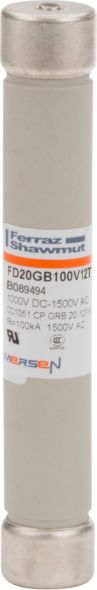 Sicherungseinsatz zylindr. FD20GB100V12T