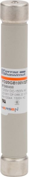 Sicherungseinsatz zylindr. FD20GB100V32T