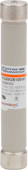 Sicherungseinsatz zylindr. FD20GB100V6T