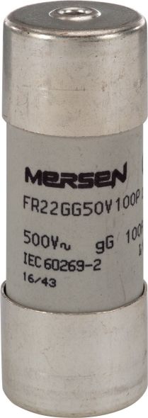 Sicherungseinsatz zylindr. FR22GG50V100P
