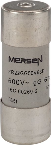 Sicherungseinsatz zylindr. FR22GG50V63P