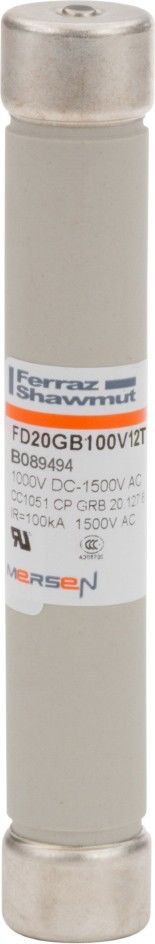 Sicherungseinsatz zylindr. FD20GB100V12T
