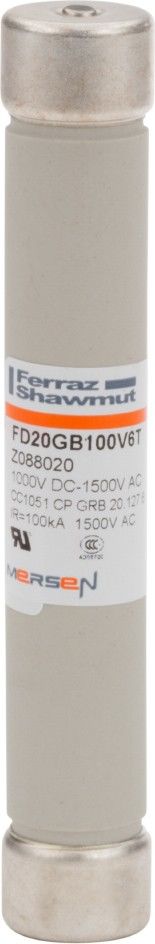 Sicherungseinsatz zylindr. FD20GB100V6T