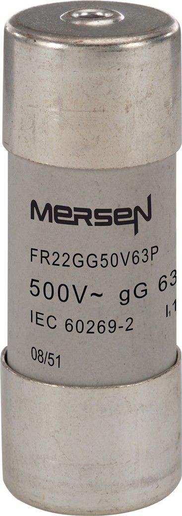 Sicherungseinsatz zylindr. FR22GG50V63P