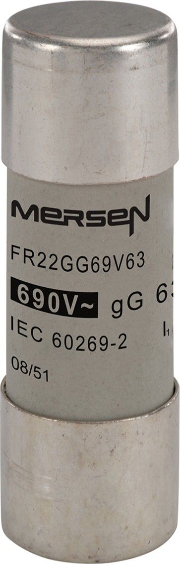 Sicherungseinsatz zylindr. FR22GG69V63