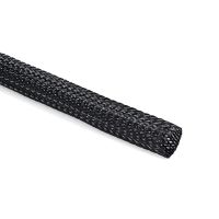 Polyester Geflechtschlauch HEGPL03-PET-BK (100)