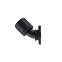 Kunststoffverschraubung HG42-45FL-PA66-BK(2)